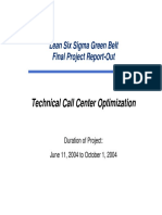 Technical Call Center Optimization - Case Study III
