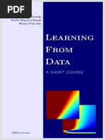 Learning From Data - A Short Course