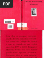 Maurice  Merleau Ponty A Natureza