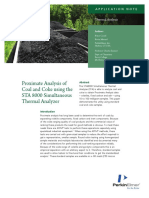 APP Proximate Analysis Coal Coke