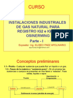 Instalaciones Industriales de Gas Natural