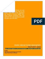 REPORT 2000: Bhutan National Human Development