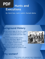 Witch Hunts and Executions