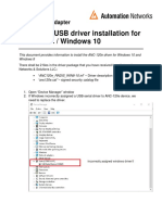ANC-120e How To Install Anc120e USB Driver Under Windows 8