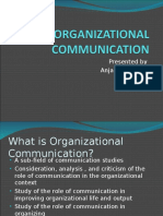 Organizational Communication Process