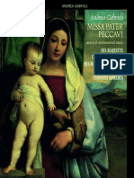 Andrea Gabrieli - Missa Pater Peccavi