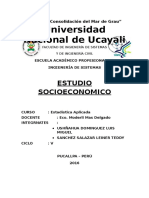 ESTUDIO SOCIOECONOMICO