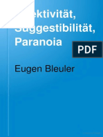 Eugen Bleuler - Affektivität, Suggestibilität, Paranoia