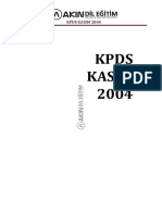 2004 Kasim KPDS