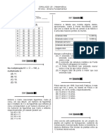 Simulado 18 (Mat. 5º Ano) - Blog Do Prof. Warles