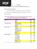 Chapter 4 Presentation Analysis and Interpretation of Data PDF