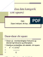 Analisa Data Kategorik Chi Square