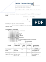 Analisis Obat Dengan Metode Kromatografi