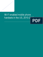 Wi-Fi Enabled Mobile Phone Handsets in The US, 2010-2015 EXTRACT