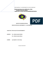 Trabajo #01 Topicos Selectos de Mantenimiento I PDF