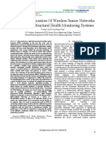 Location Optimization Of Wireless Sensor Networks In Specific to Structural Health Monitoring Systems