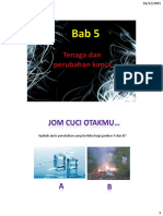 Bab 5 - Tenaga Dan Perubahan Kimia