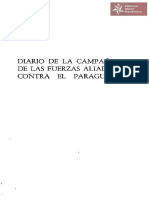 Diario de La Campaña de Las Fuerzas Aliadas Contra El Paraguay de León de Palleja Tomo II, Montevideo, Uruguay