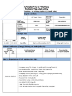 CV - Lê Thanh Thành