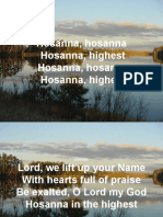 Hosanna Hosanna 27