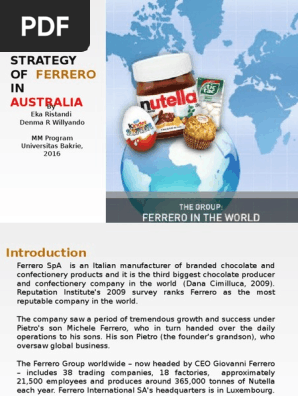 ferrero spa products