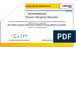 Certificado Relaciones Humanas PDF