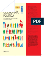 Estudio Regional Ciudadania Politica PNUD 2014