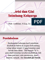 Nutrisi Dan Gizi Seimbang Keluarga