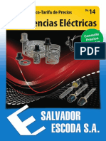 Catalogo Tarifa Resistencias Electricas Dic2014 PDF