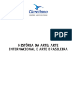 PEGE - Arte Internacional e Arte Brasileira