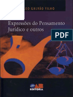 Expressões Do Pensamento Jurídico e Outros PDF