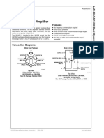 LM1458/LM1558 Dual Operational Amplifier: General Description Features