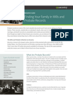 Finding Your Family in Wills and Probate Records