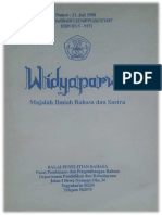 Pasar Karya Kuntowijoyo - Sebuah Novel Diagnostik