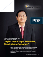 Tokoh INTEGRITAS: Prof DR Ir Harjanto Prabowo MM