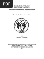 Download Hakikat Manusia Dan Persoalan Pendidikan Suatu Tinjauan Dalam Membangun Masa Depan Masyarakat by zulkifli lamusu SN32111398 doc pdf