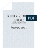 Taller de Riego Teoría PDF