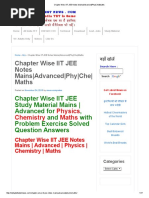 Download Chapter Wise IIT JEE Notes Mains_Advanced_Phy_Che_Maths by kale sanjay SN321117415 doc pdf