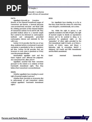 016 Persons Digests Pdf Loving V Virginia Fourteenth Amendment To The United States Constitution