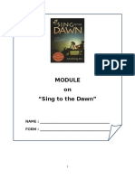 Module - Novel Sing To The Dawn F5