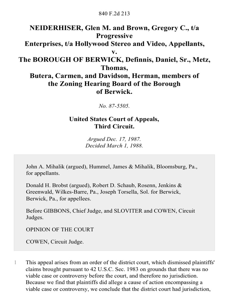 United States Court of Appeals, Third Circuit PDF Fourteenth Amendment To The United States