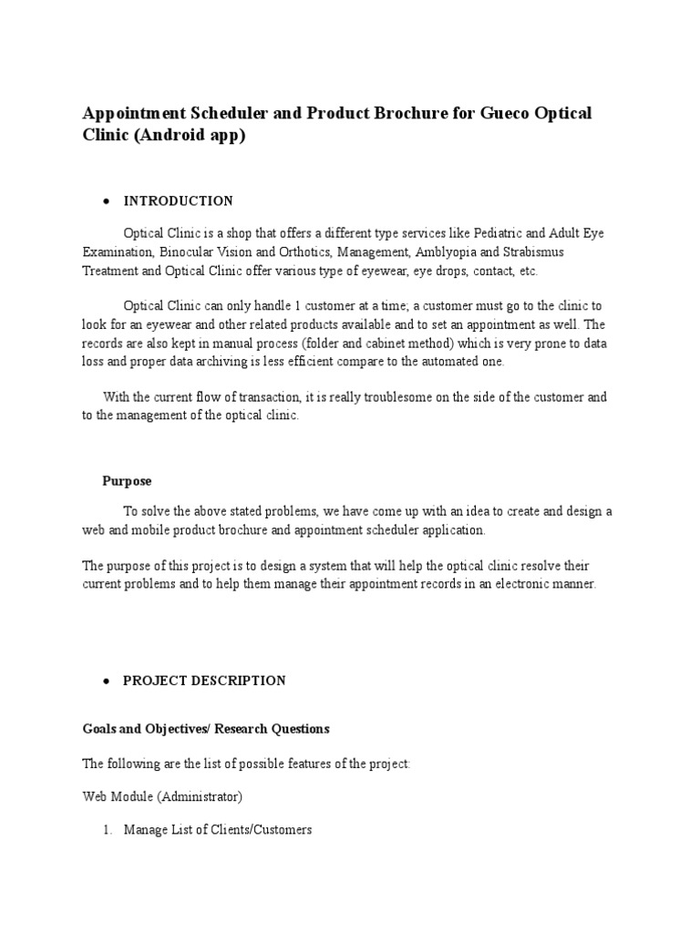 appointment-scheduler-and-product-brochure-for-gueco-optical-clinic