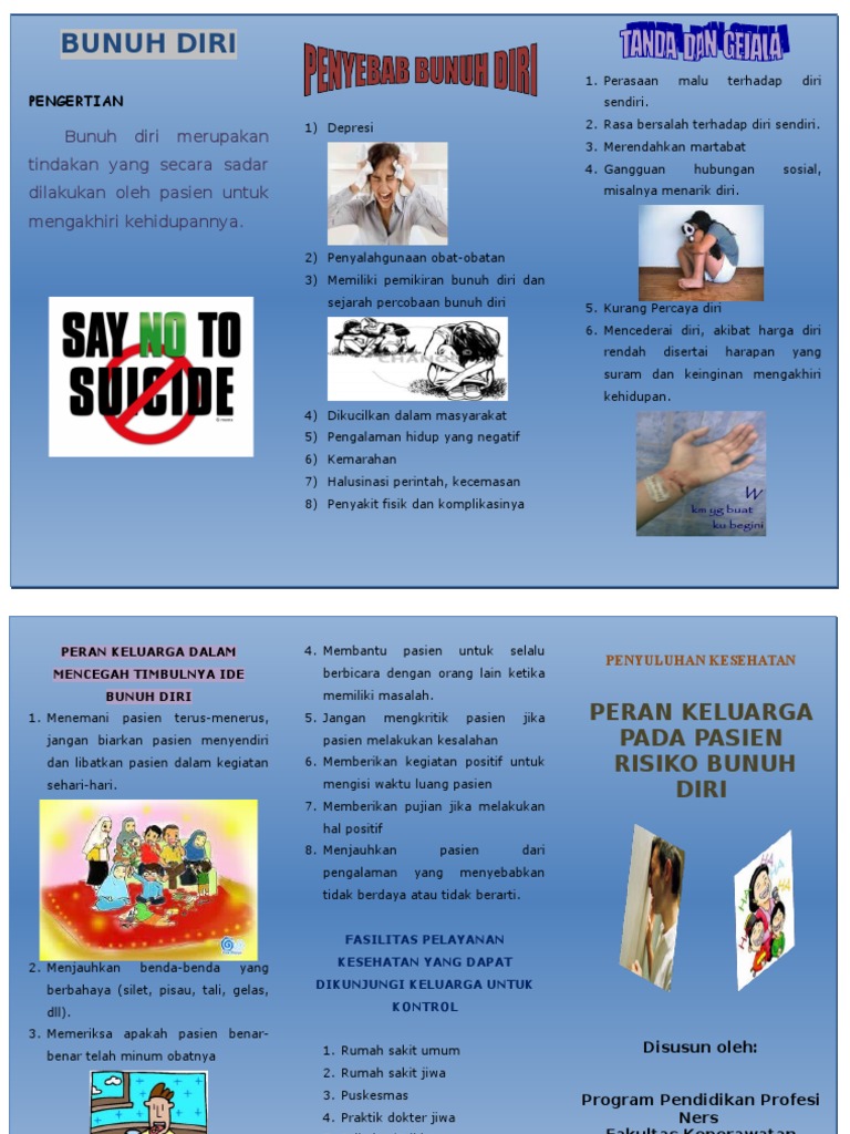 Leaflet Bunuh Diri Sis Pdf