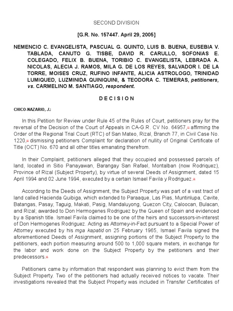 Rem Cases 4 PDF Title (Property) Lawsuit