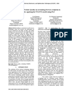 (Abdullah Et Al., 2016) The Influence of Website Quality On M-Banking Services Adoption in Bangladesh Applying The UTAUT2 Model Using PLS