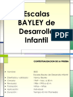 (BSID) Escalas Bayley de Desarrollo Infantil