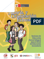 Sesiones de Educacion Sexual Integral para Nivel Educacion Secundaria PDF