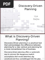 'Docslide - Us Discovery Driven Planning