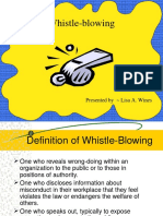 Whistleblowing