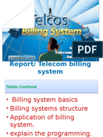Report/ Telecom Billing System